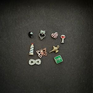 Lot of Origami owl charms